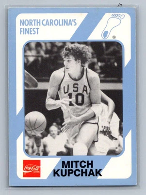 Mitch Kupchak 1989 Collegiate North Carolina's Finest Autograph - In Person TTM - Image 1 of 2