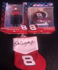 (3) Dale Earnhardt Jr Christmas Collectibles 2004 - Picture 1 of 2