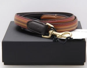 NUEVO EN CAJA PAUL SMITH PERRO PLOMO - CUERO DE LUJO VINTAGE FIRMA CORREA PERRO PLOMO - Imagen 1 de 4