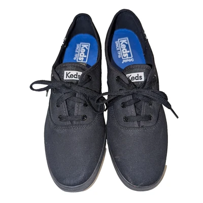 Keds Champion Originals Lace Up Womens Black Sneakers Size 8 - Image 1 of 4