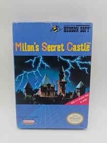 Milon's Secret Castle (Nintendo Entertainment System, 1988) NES Tested CIB!