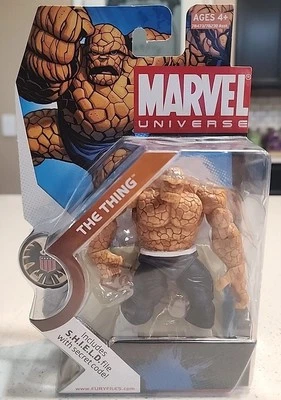 Hasbro Marvel Universe 3.75 Inch The Thing #19 Fantastic Four SHIELD MISB - image 1 of 3