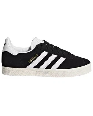 ADIDAS GAZELLE C NEGRO/BLANCO/DORADO BB2507 UNISEX NIÑOS PEQUEÑOS TALLA 11k Nuevo con caja Foto 1 de 4