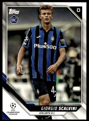 2022 Topps UEFA Champions League Giorgio Scalvini Rookie #86 - Image 1 of 2