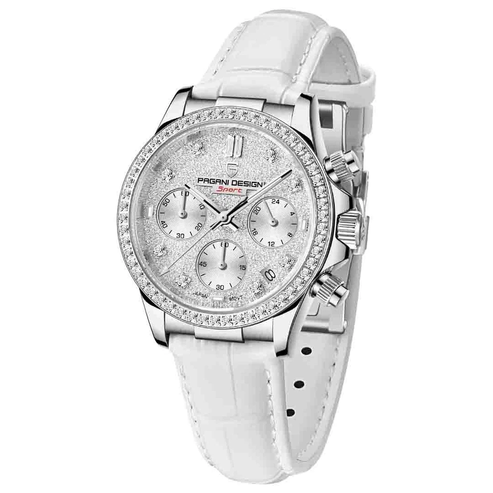 PAGANI DESIGN PD-1730 Women's 36mm Quartz Chronograph  USA seller. Fast shipping - Image 1 of 1