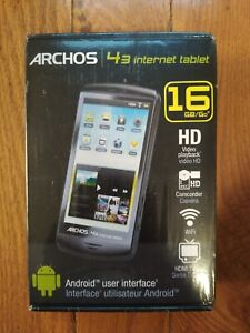 Archos Internet Tablet 43 16GB, Wi-Fi, 4.3in - Black