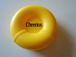 Conteneur à snack rabattable jaune General Mills Cheerios 2010 occasion - Photo 1/3