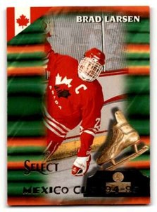 1994 Select #164 Brad Larsen    Canada Hockey Cards EX/NM ID:57815