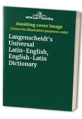 Langenscheidt's Universal Latin-English, English-Latin D... Paperback / softback - Image 1 of 2