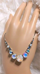 *NUEVO* Y *RETIRADO* ~ Sorrelli ~ "BABERO GLACIAR Y PLATEADO" ~ Collar - Imagen 1 de 9