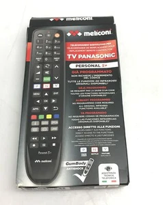 Meliconi Gumbody Personal 5+ pilot do telewizora PANASONIC, zastępuje oryginalny - Zdjęcie 1 z 6
