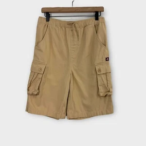 Airwalk Classics Big Boy’s Size XL Brown Beige Khaki Drawstring Cargo Shorts - Picture 1 of 10