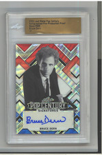 #1/1 Bruce Dern Auto HANG EM HIGH Pop Century Autograph Pre-Production Proof RWB