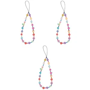 3 PCS Handy Kette Fräulein Damen Lanyard Aus Polymerton Handyzubehör - Zdjęcie 1 z 12
