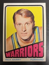 1972-73 Topps RICK BARRY Vintage Card #44 Golden State Warriors