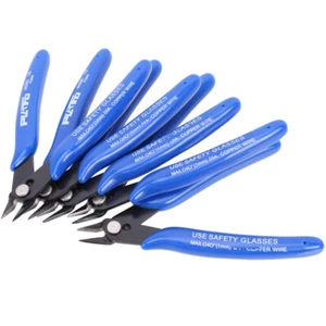 5/10Pcs Flush Side Cutter Precision Shear Wire Snips Pliers Tool Mini Cutters - Picture 1 of 11