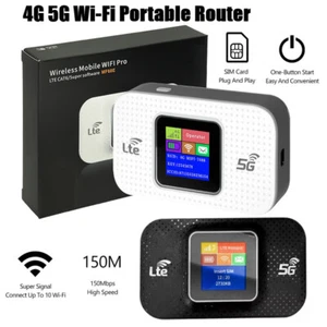 4G/5G WLAN-Router mit SIM-Kartensteckplatz, 150 Mbit/S WLAN Für Für Lte Mobiler# - Afbeelding 1 van 15