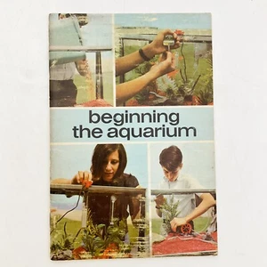 Beginning the Aquarium Mervin Roberts Illustrated Booklet 1969 - Picture 1 of 13