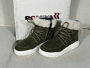 Botín Romika Helsinki 01 forrado de lana, verde oliva, talla EU 36, US 5.5, NUEVO CON CAJA - Imagen 1 de 12