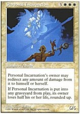 4x Light Play, English Regular Personal Incarnation 5th Edition magicmtg