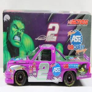 JASON LEFFLER 2003 AUTOGRAPHED #2 HULK/TEAM ASE CARQUEST DODGE RACE TRUCK XRARE! - Picture 1 of 11