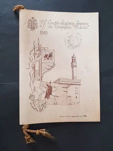 CALENDARIO 19° GRUPPO ARTIGLIERIA SEMOVENTE DA CAMPAGNA "RIALTO" 1983 - Foto 1 di 1