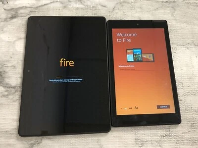 LOTE DE 2 TABLETAS AMAZON (AMAZON KINDLE FIRE HDX 4ª GENERACIÓN/AMAZON FIRE HD 8) TAL CUAL  Foto 1 de 4