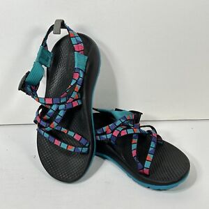 Chaco ZX1 Ecotread Sandals Kids 3 Boys Girls Multicolor Performance Shoe J180264
