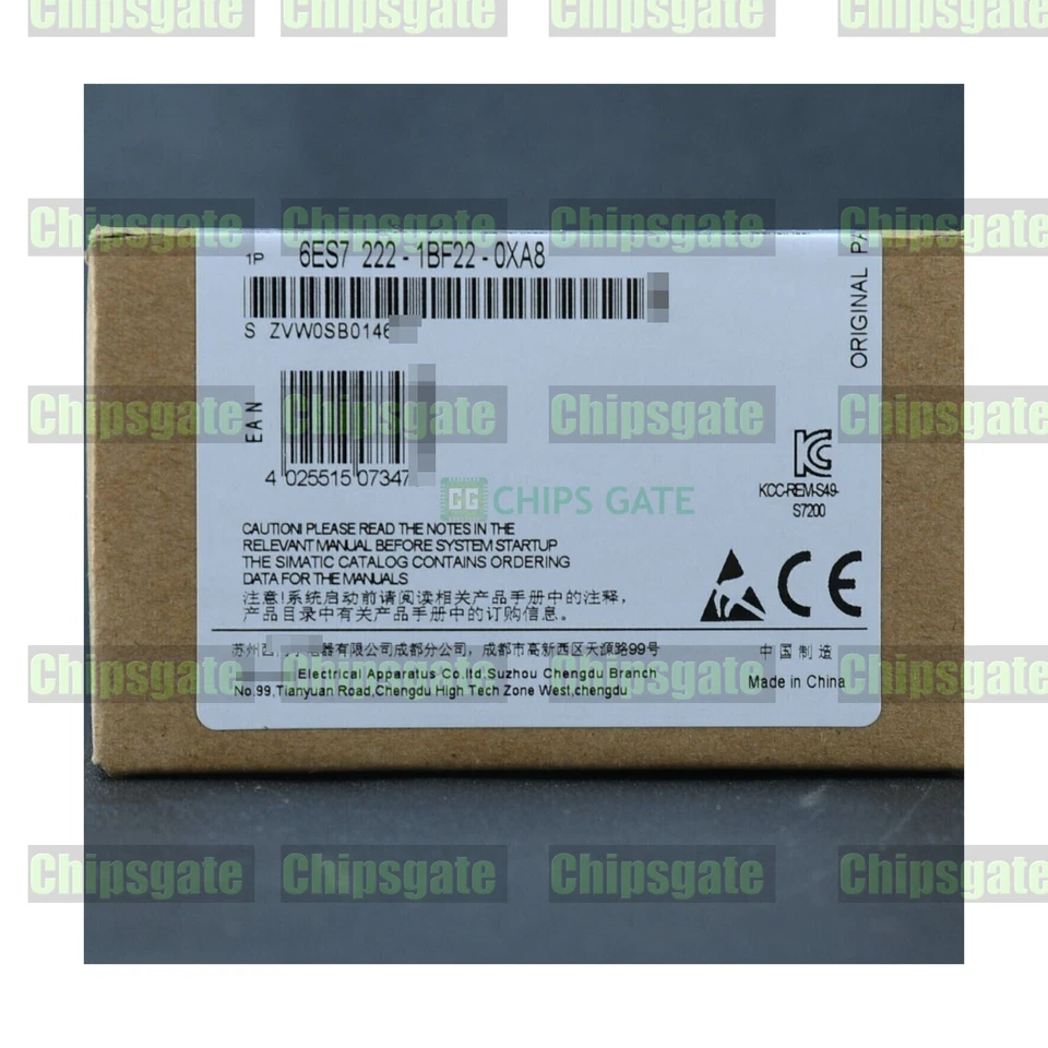 1PC Siemens 6ES7222-1BF22-0XA8 SIMATIC S7-200 Digital Output Module - Bild 1 von 1