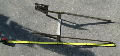 VENDEDOR EX-GRANDE LIXEIRA DE FARINHA METAL PESADO PUXAR PARA FORA COM MOLAS DE TENSÃO RACK HOOSIER 2 - Imagem 1 de 4