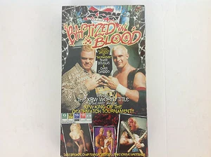 XPW Wrestling Baptized in Blood VHS Tape - VVS Films - Foto 1 di 3