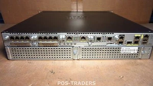 CISCO 2921 Service Router ISR INCL 2X EHWIC 4ESG 1X HWIC-2FE 1X MODEM WIC-1AM-V2 - Bild 1 von 5