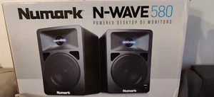 Numark N-Wave 580 Compact Powered Desktop DJ Monitors (Pair) - Picture 1 of 5