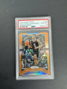 2019-20 Panini Prizm - Orange Prizm #122 Shai Gilgeous-Alexander /49 PSA 10 - Picture 1 of 2