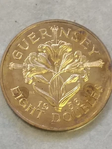 1959 Guernsey 8 doubles Proof Issue - Picture 1 of 4