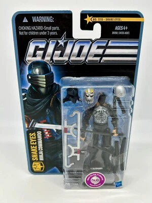 GI Joe Snake Eyes Ninja Commando The Pursuit Of Cobra No. 1115 Hasbro 2010 Foto 1 de 4