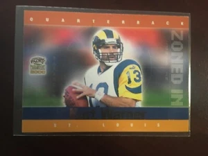 2000 pacific paramount Kurt Warner zoned in - Picture 1 of 2