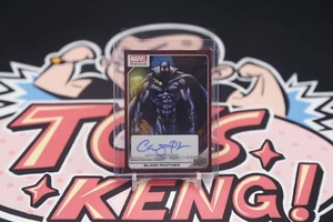 2022 Upper Deck Marvel Platinum Black Panther Creator Auto Red Rainbow #146 - Picture 1 of 4