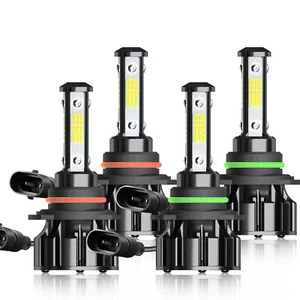For Acura MDX 2001-2003 4X LED Headlight Bulbs High Low beam Combo Kit 6000K - Picture 1 of 120