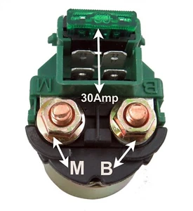 Starter Solenoid Relay For Honda VT600CD Shadow VLX Deluxe 600 CBR600F Hurricane - Picture 1 of 7
