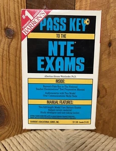 Baron’s Pass Key To The NTE Exams with Cassette - Picture 1 of 8