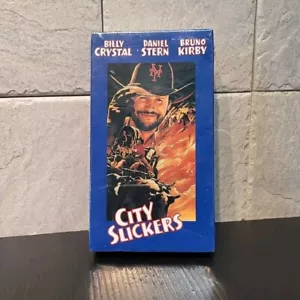 City Slickers (VHS, 1993) Factory Sealed, New No Barcode/UPC RARE New Line - Picture 1 of 9