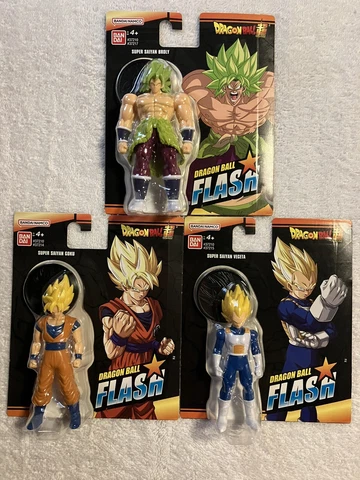 Bandai Namco DBZ Dragon Ball Z Flash Lot Super Saiyan Goku SS Vegeta & Broly Cover
