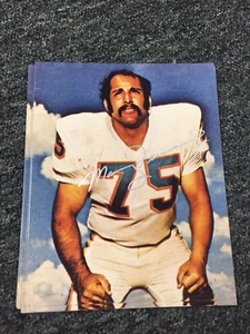 Manny Fernández Firmado 8x10 Miami Dolphins Automático - Imagen 1 de 2