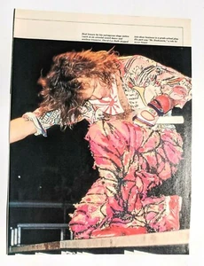 RECORTE DE PÓSTER PINUP VAN HALEN / DAVID LEE ROTH EN VIVO / REVISTA (7) - Imagen 1 de 1