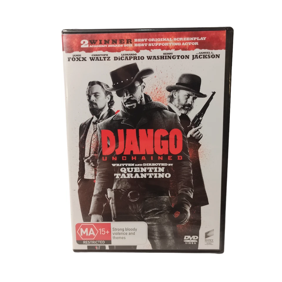 Django Unchained (DVD 2012) Comedy Drama Western Bounty Hunter Slavery South New - Image 1 of 4