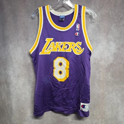 Редкая винтажная футболка чемпиона 90-х Los Angeles Lakers Коби Брайанта 8 мужская 40 M - Изображение 1 из 4