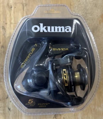 Carrete de pesca giratorio Okuma Stratus 7 (SVII-10A)... ¡ENVÍO Y DEVOLUCIÓN GRATUITOS! Foto 1 de 2