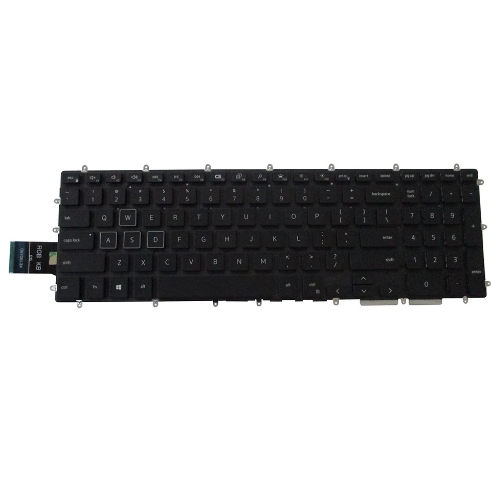 Teclado retroiluminado para portátiles Alienware M15 R1 M17 R1 - WASD Foto 1 de 1