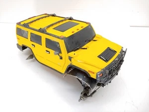 Unbekanntes Modell Vollmetall 1/10 4x4 Rock Crawler Roller Slider Chassis mit Hummer - Bild 1 von 16